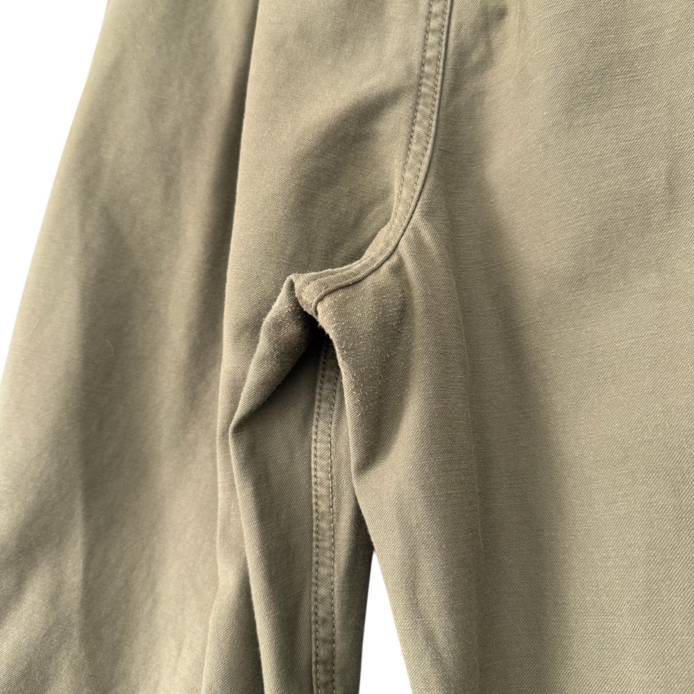 Aritzia | TNA | Olive Green Parachute Cargo Pants Drawstring Utility Size M - Picture 8 of 14